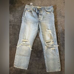 Levi wedgie straight leg jeans